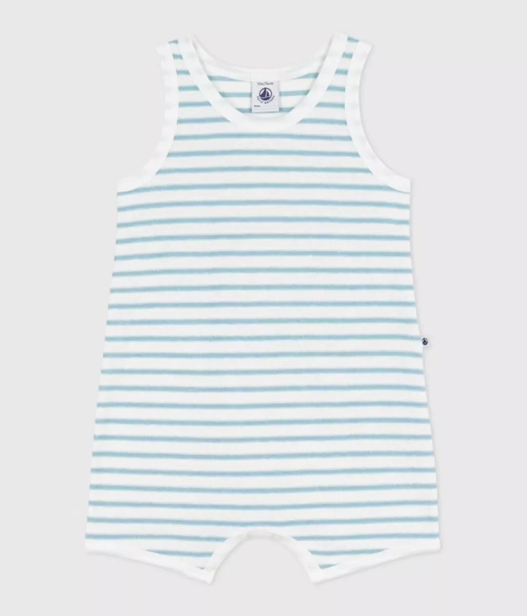 Petit Bateau Pyjama - Blauw Streepje