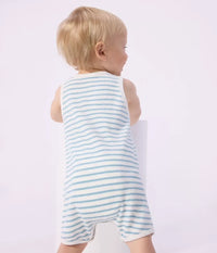 Petit Bateau Pyjama - Blauw Streepje