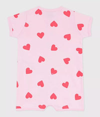 Petit Bateau Pyjama - Roze Hartjes