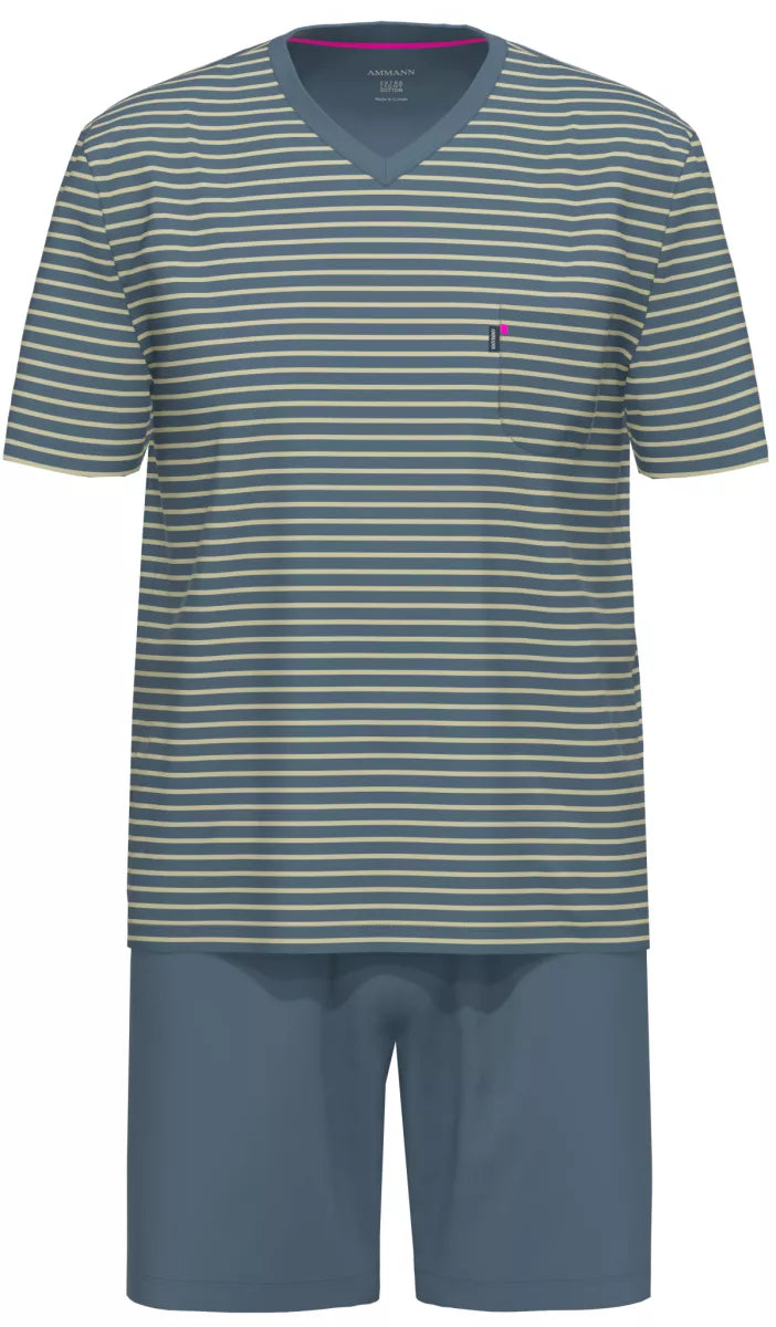 Ammann Pyjama - Grijze Streep