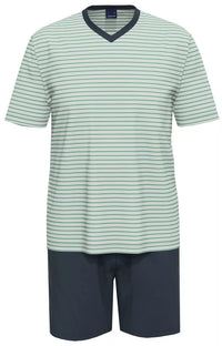 Ammann Pyjama - Streep Groen