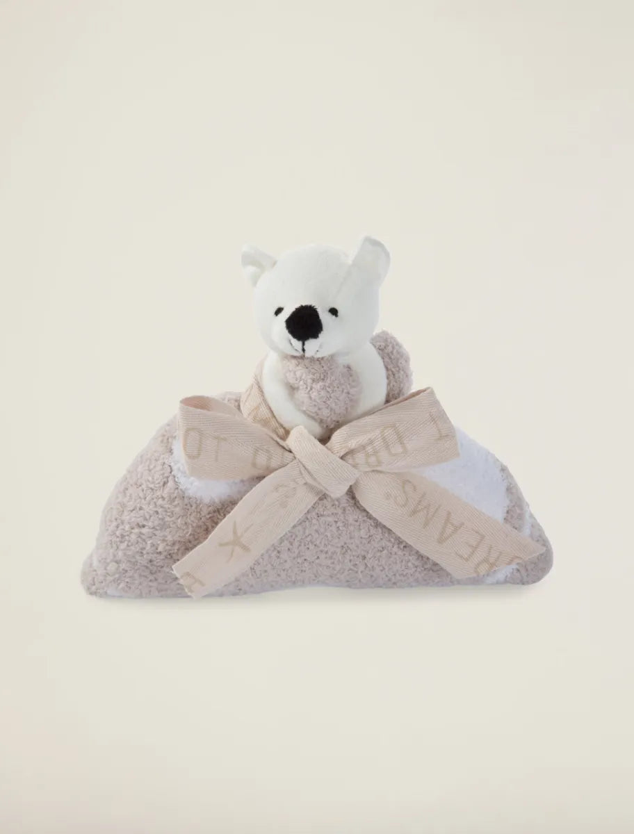Barefoot dreams Knuffeldoekje - Beer/Beige