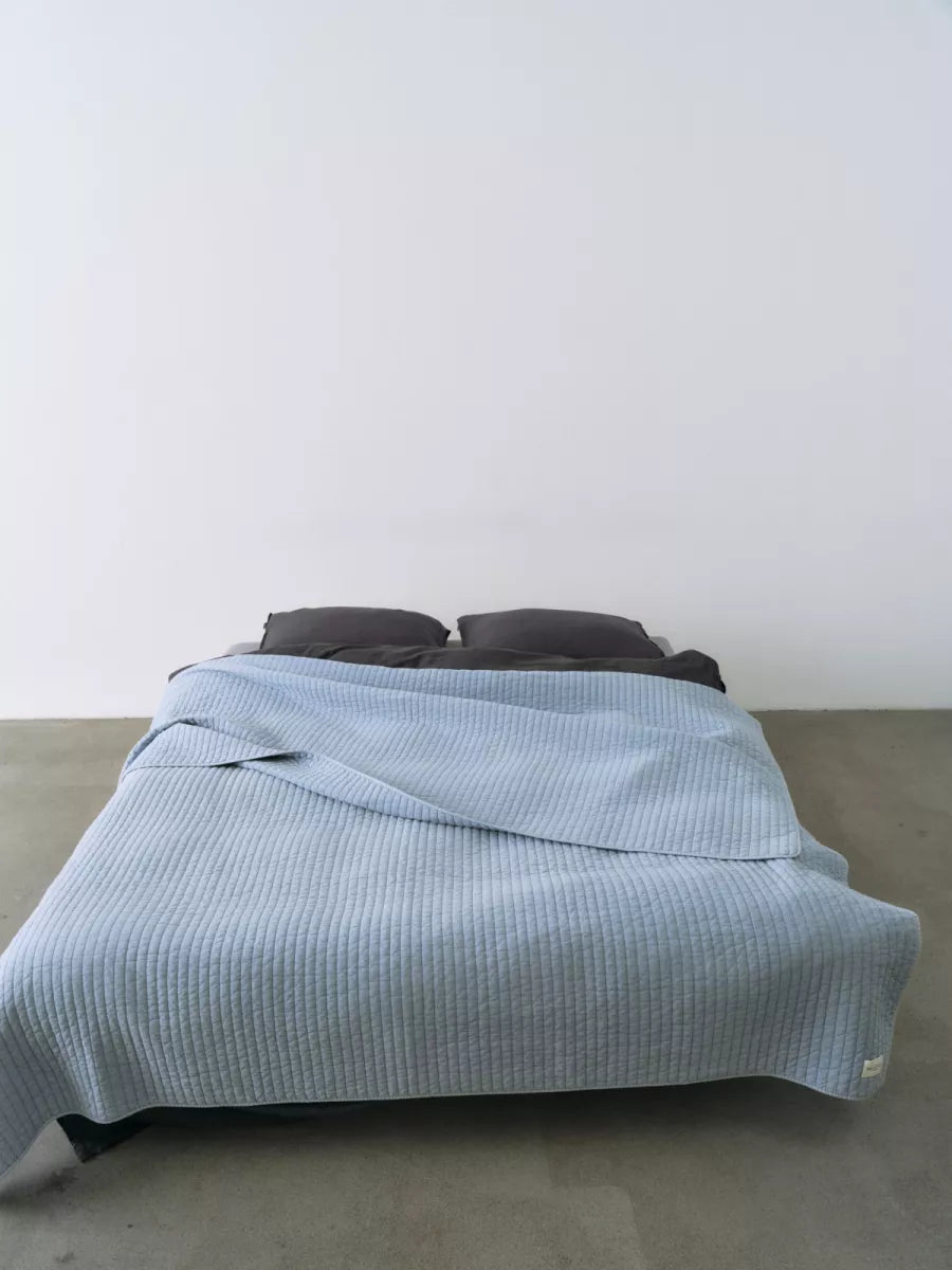 Marc O'Polo Bedsprei - Bodine powder blue