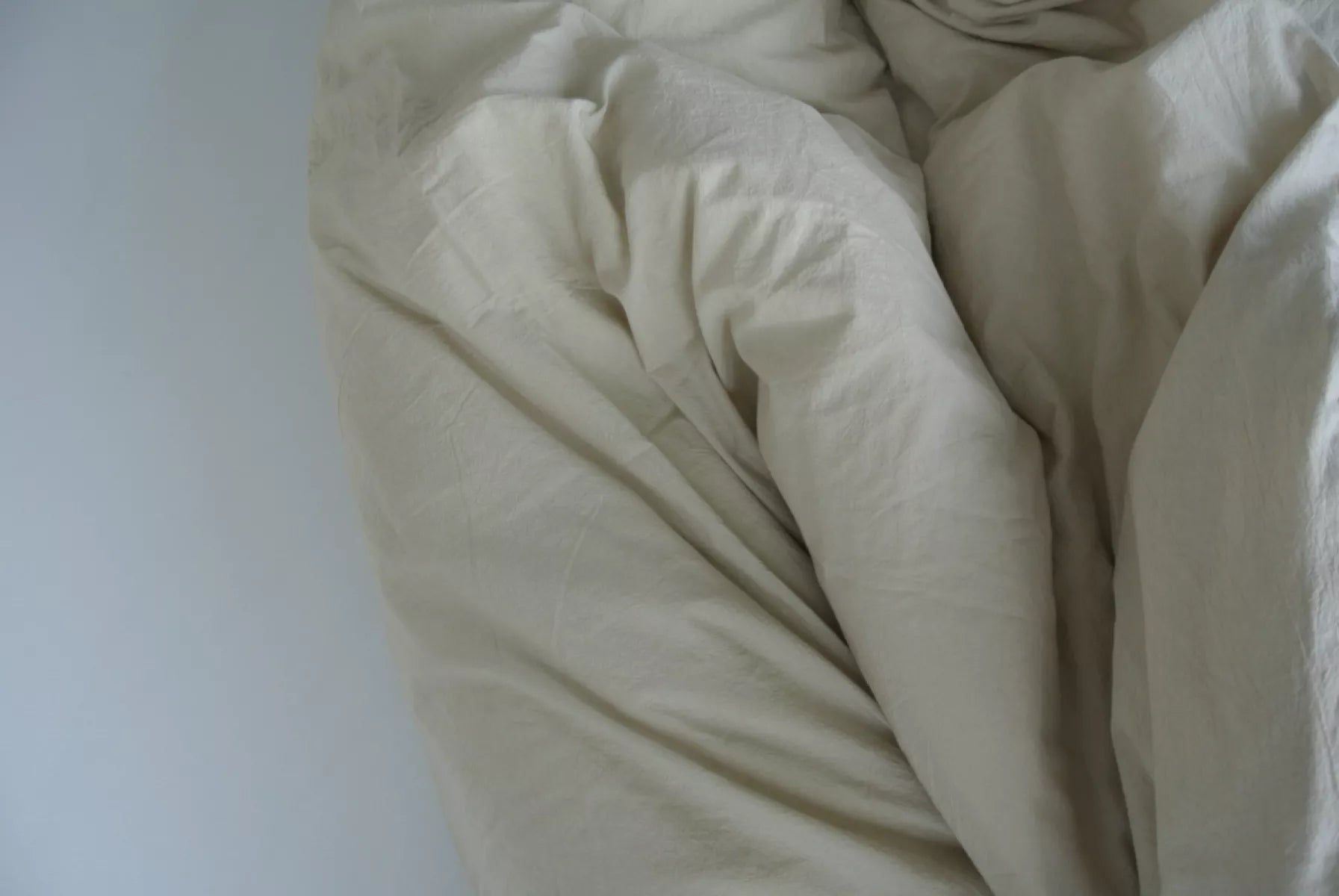 Studio Hugo Dekbedovertrek - Stonewashed beige