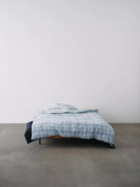 Marc O'Polo Dekbedovertrek flanel - Espen powder blue