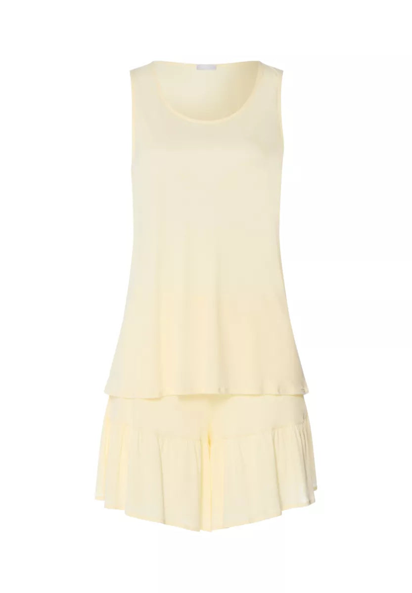 Hanro Pyjama modal - Butter yellow
