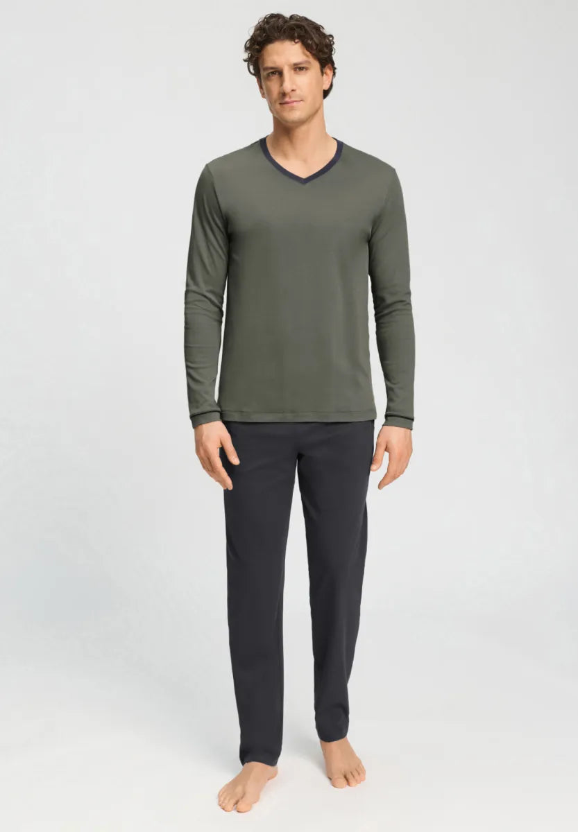Hanro Pyjama - Olive