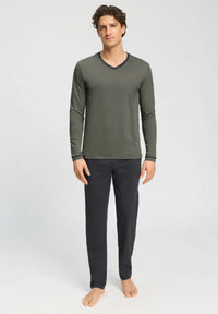 Hanro Pyjama - Olive