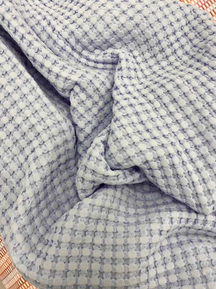 Studio Hugo Plaid/Bedsprei - Manta azul claro