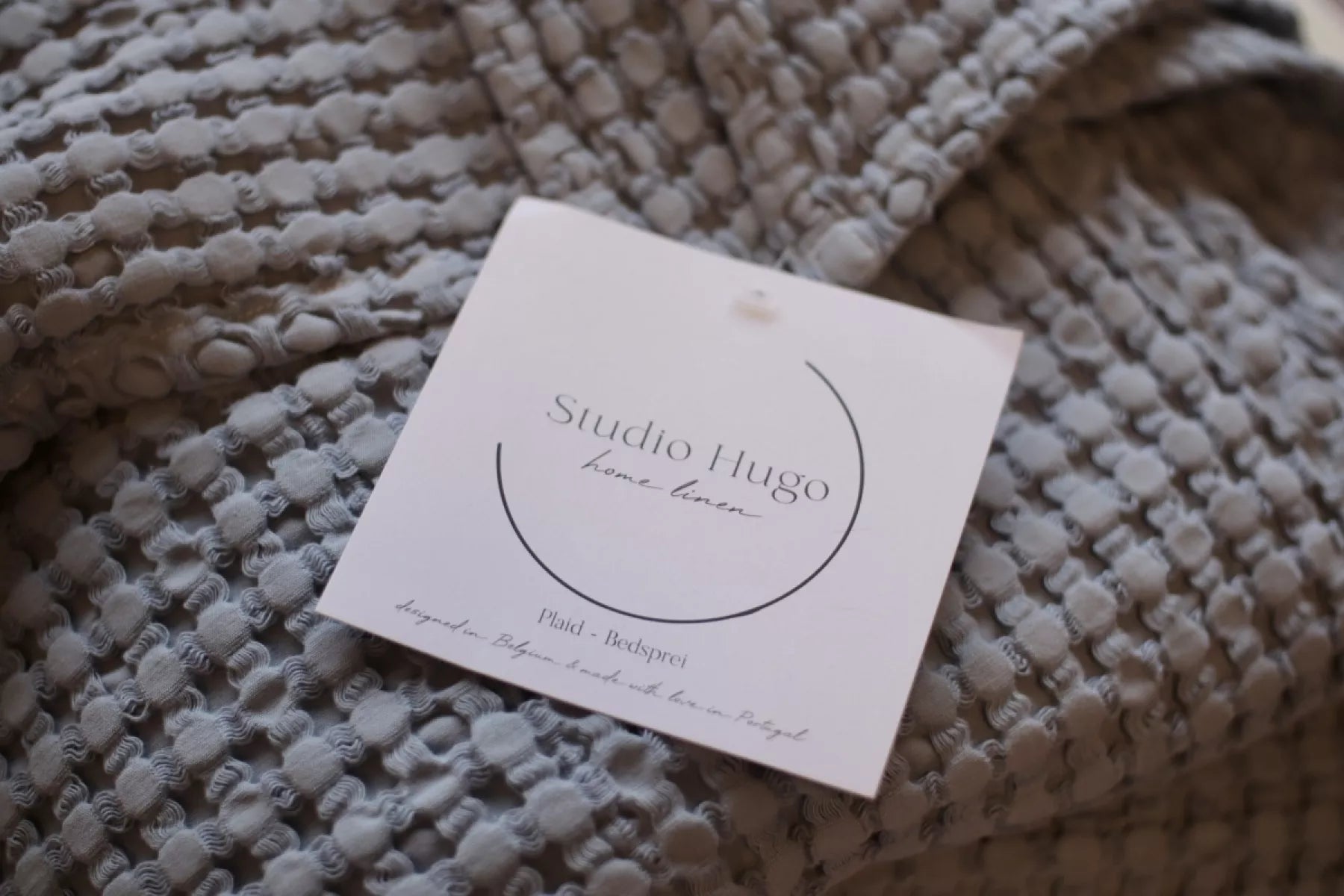 Studio Hugo Plaid/Bedsprei - Manta Azul