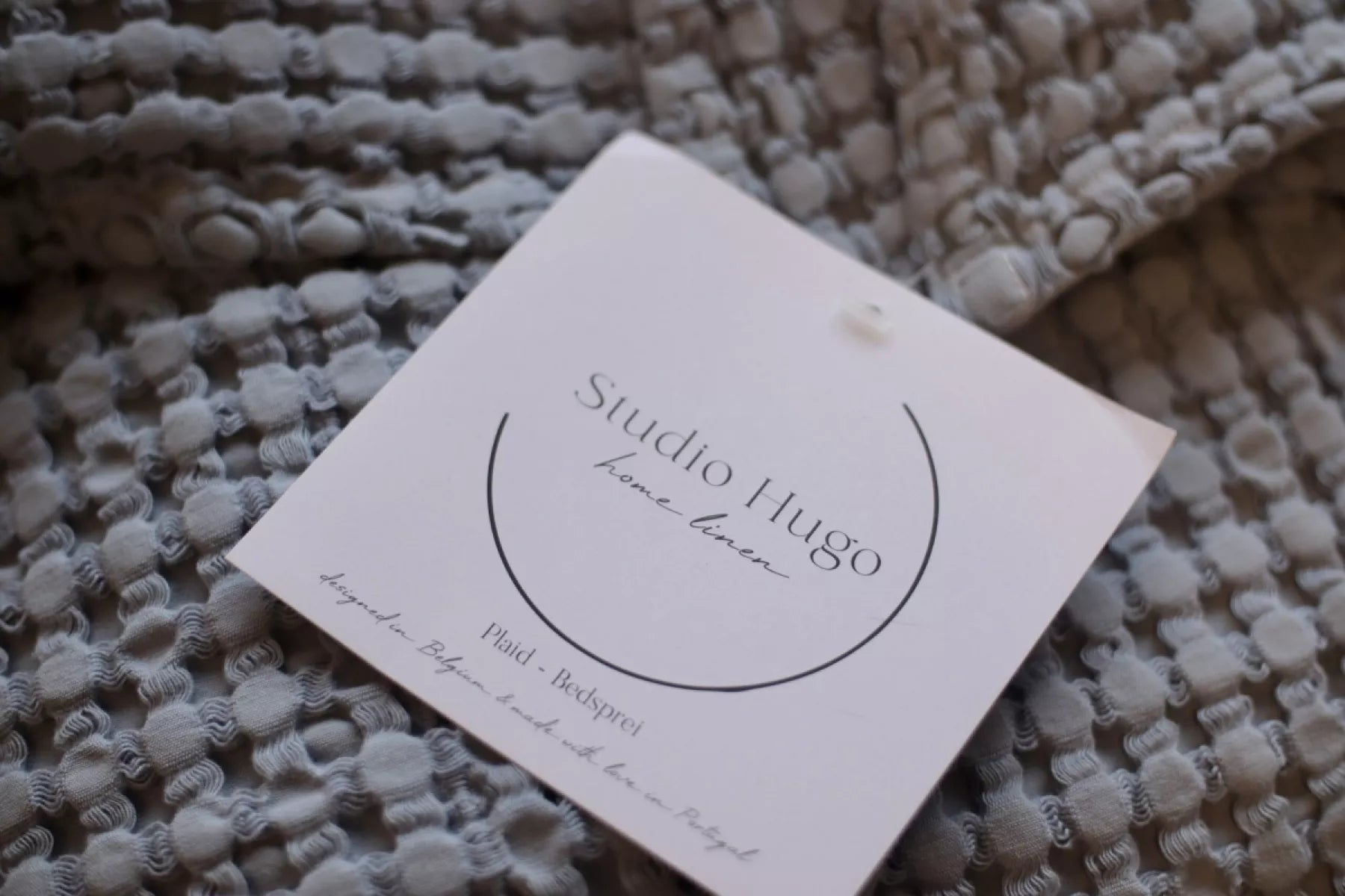 Studio Hugo Plaid/Bedsprei - Manta Azul