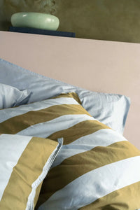 Essenza Dekbedovertrek - Stipes/Green&blue