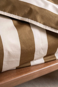 Essenza Dekbedovertrek - Stripes/brown