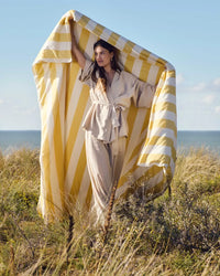 Essenza Dekbedovertrek - Stripe Yellow Vanilla