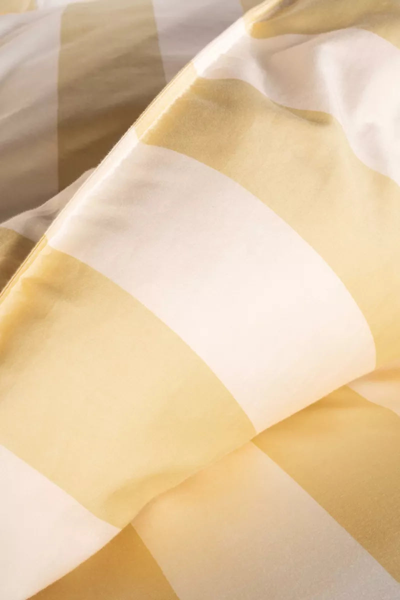 Essenza Dekbedovertrek - Stripe Yellow Vanilla