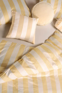 Essenza Dekbedovertrek - Stripe Yellow Vanilla