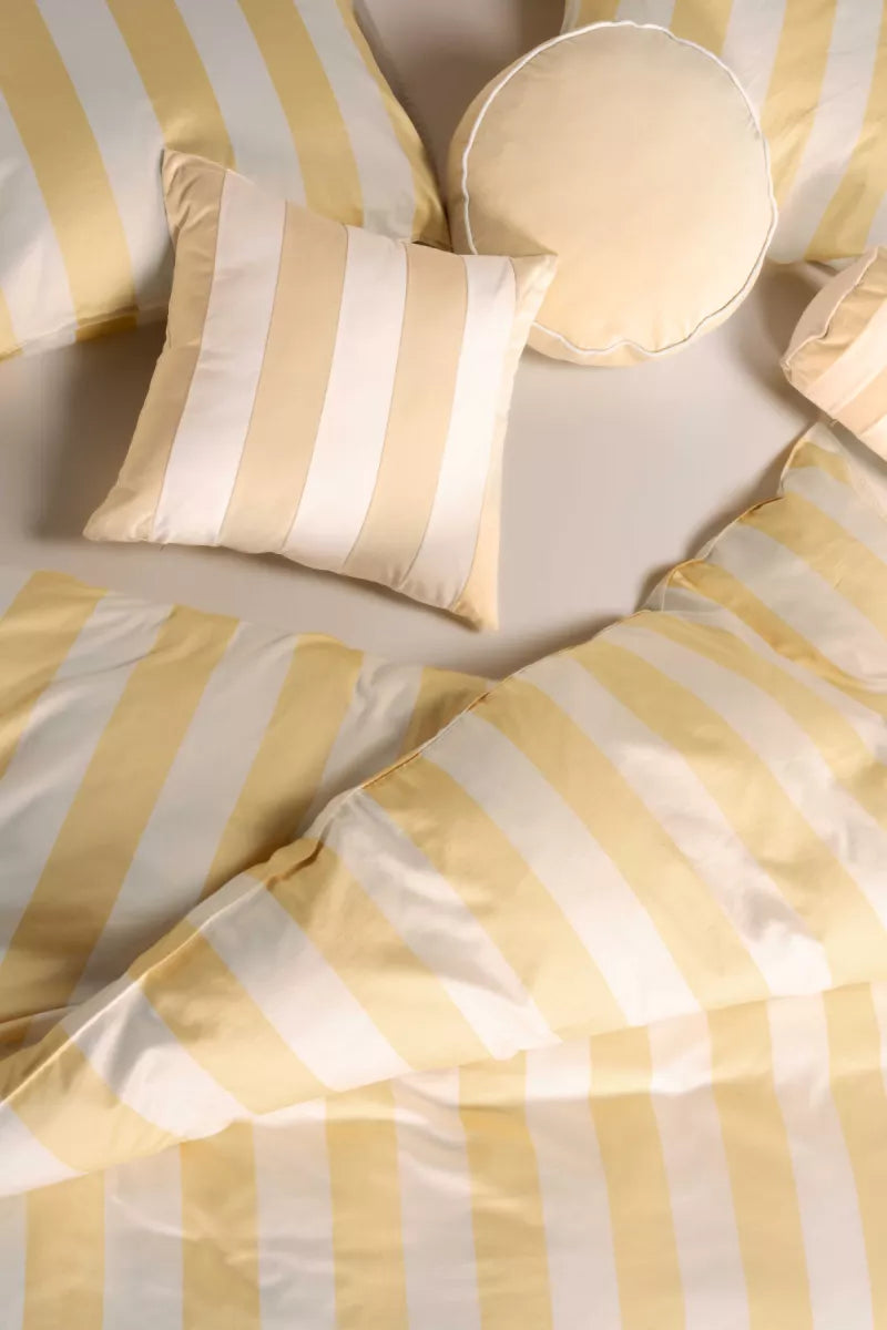 Essenza Dekbedovertrek - Stripe Yellow Vanilla