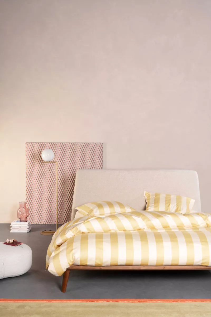 Essenza Dekbedovertrek - Stripe Yellow Vanilla