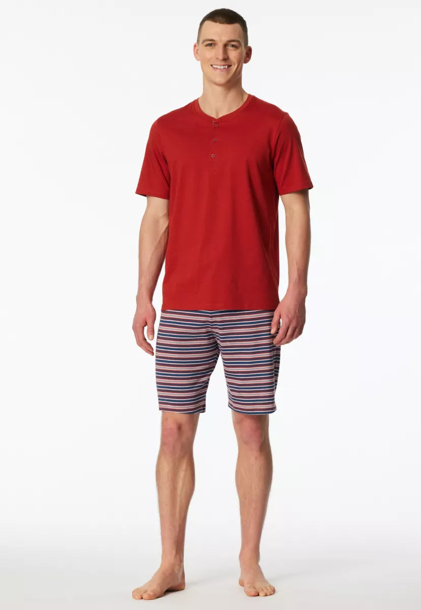 Schiesser Pyjama - Rood