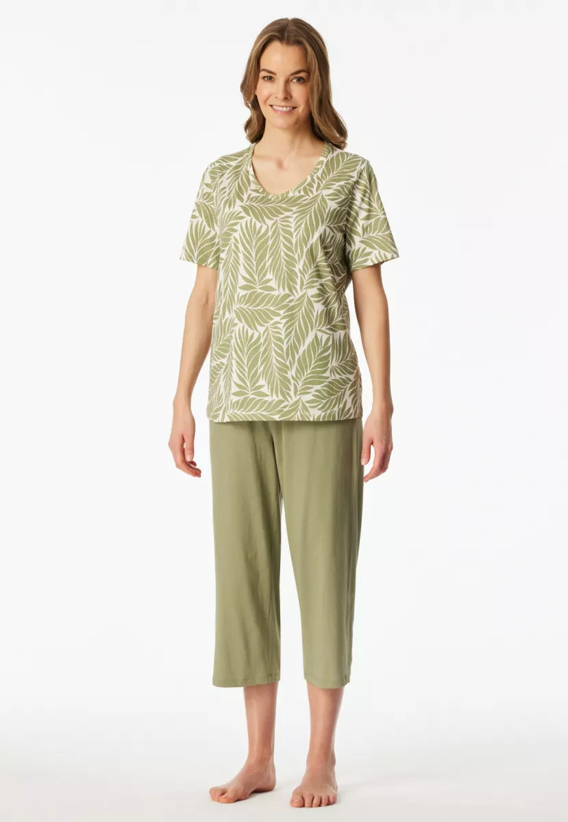 Schiesser Pyjama - Olive
