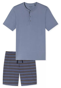 Schiesser Pyjama - Blue