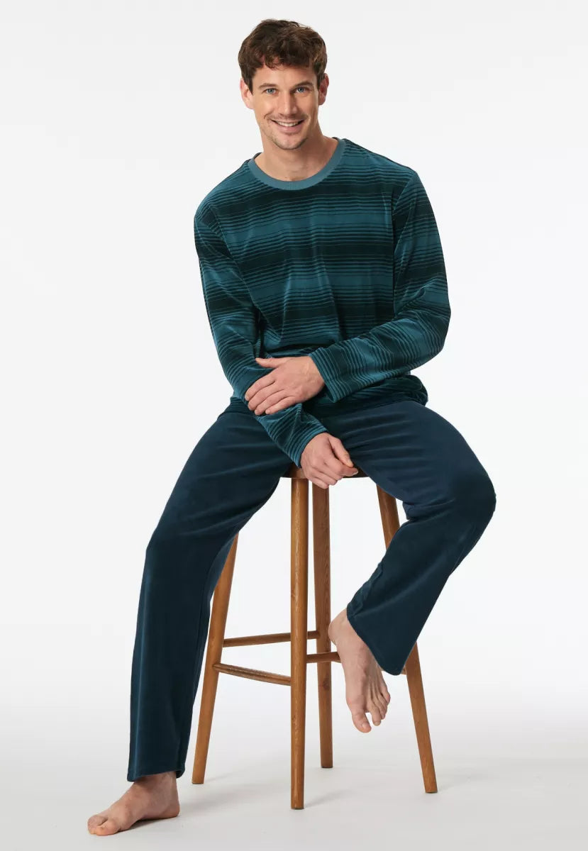 Schiesser Pyjama fluweel