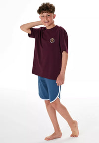 Schiesser Pyjama - Bordeaux