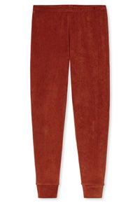 Schiesser Pyjama badstof - Roest/roze streep