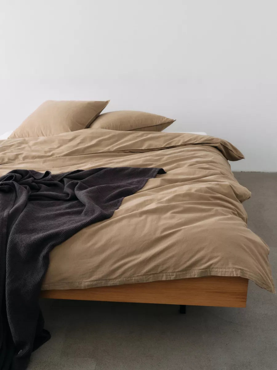 Marc O'Polo Dekbedovertrek - Senja walnut