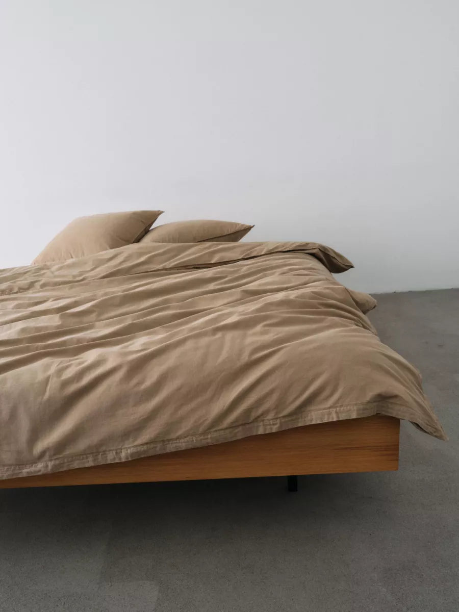 Marc O'Polo Dekbedovertrek - Senja walnut