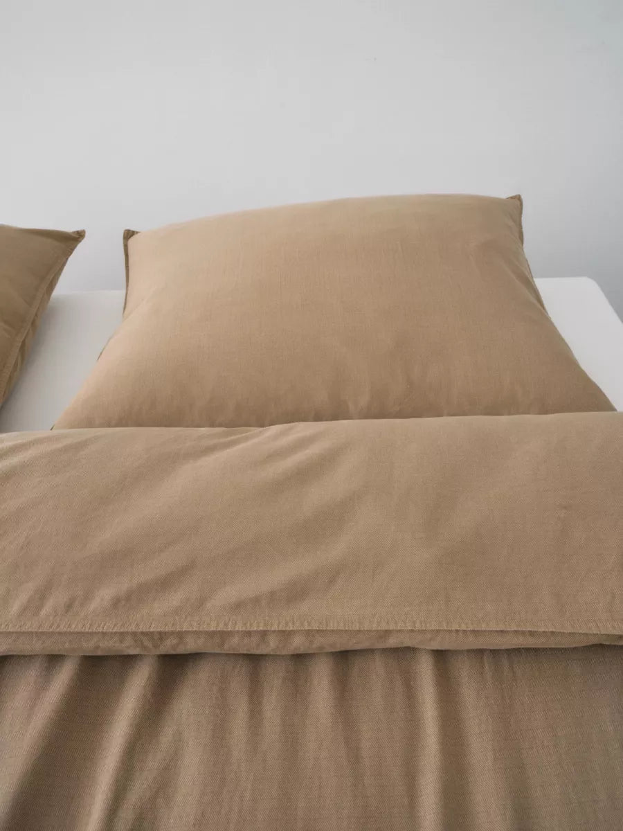 Marc O'Polo Dekbedovertrek - Senja walnut