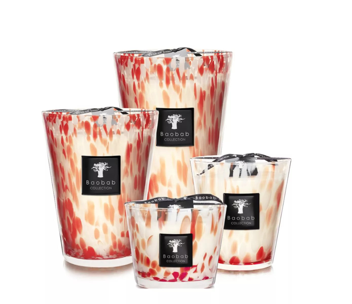 Baobab Geurkaars - Coral Pearls