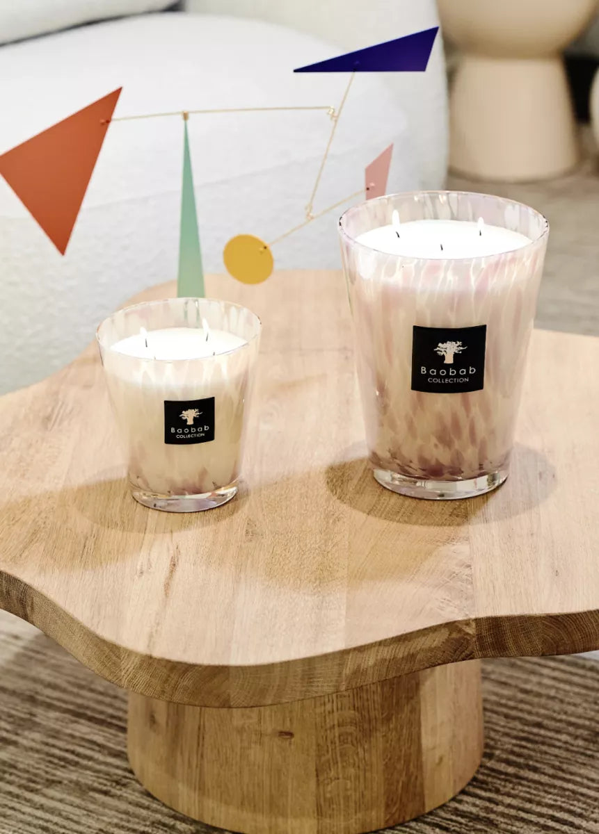 Baobab Geurkaars - White Pearls