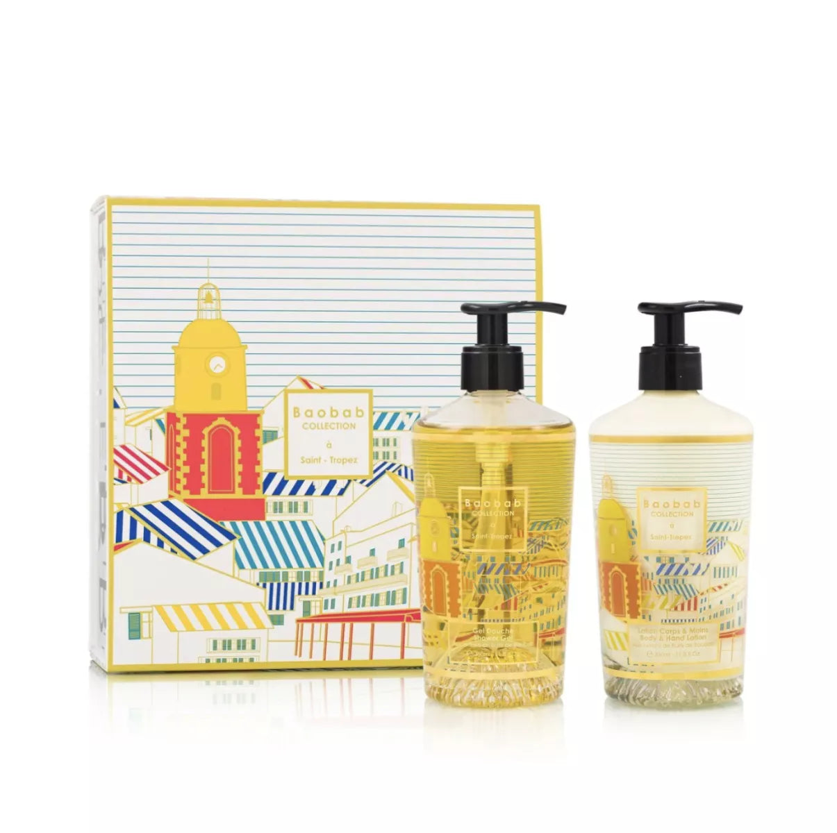 Baobab Giftbox hand- en bodylotion + douchegel - Saint Tropez