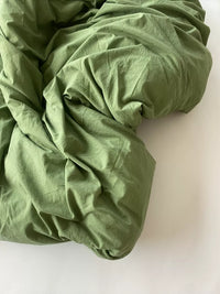 Studio Hugo Dekbedovertrek - Stonewashed cactus groen