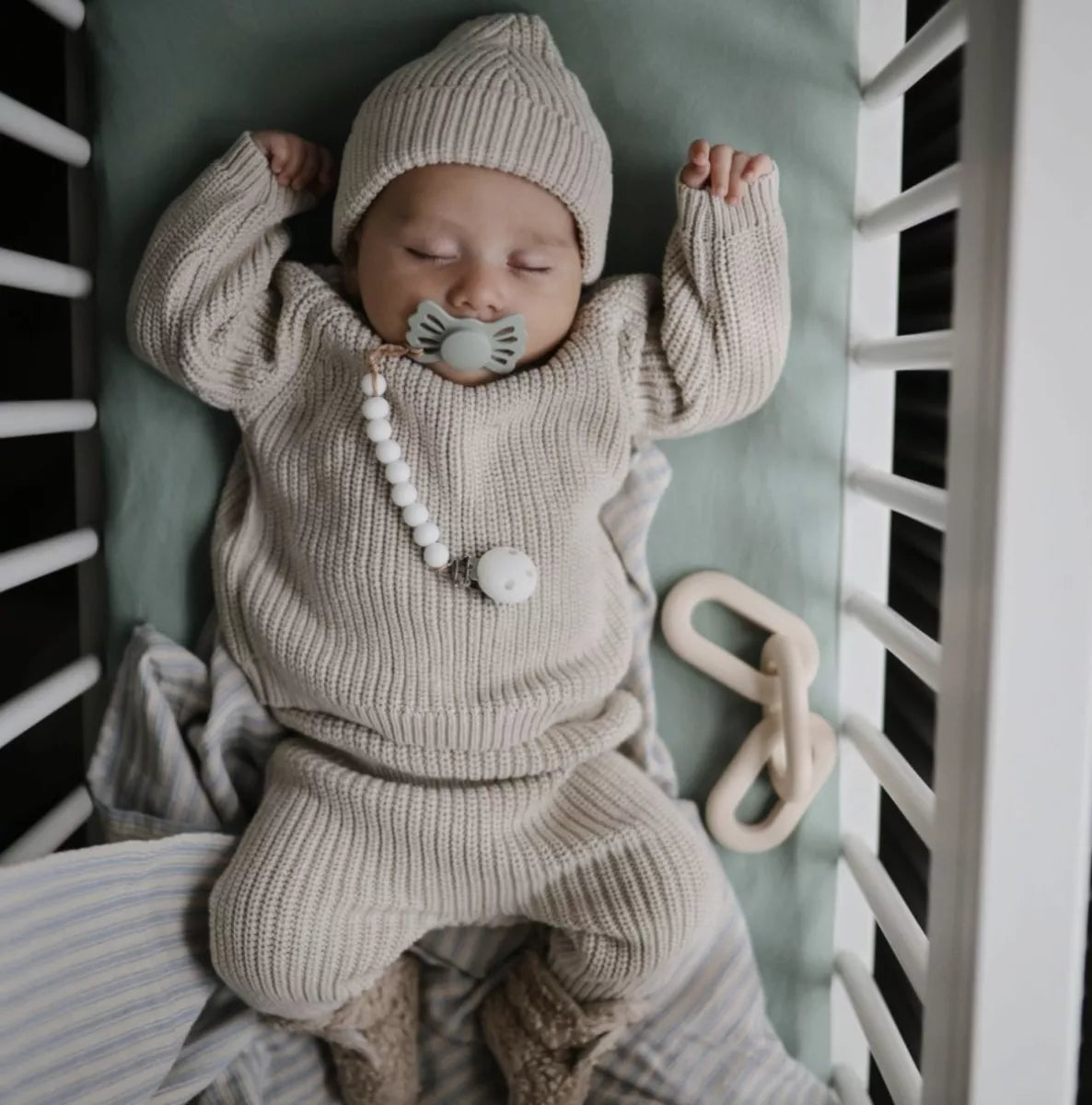Mushie Loungewear - Knit beige
