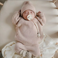 Mushie Loungewear - Knit blush