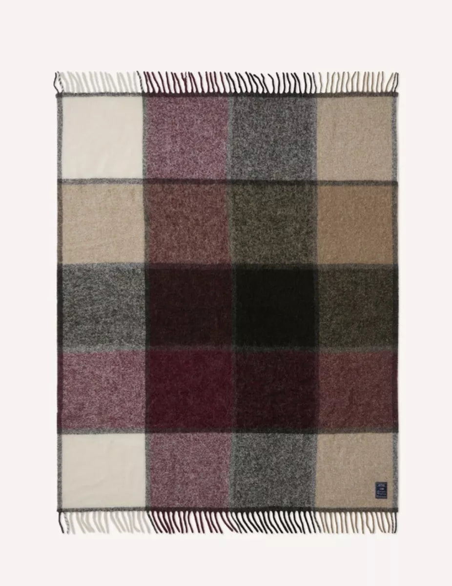 Lexington Plaid wol mohair