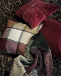 Lexington Plaid wol mohair