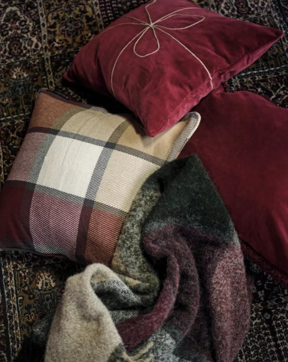 Lexington Plaid wol mohair