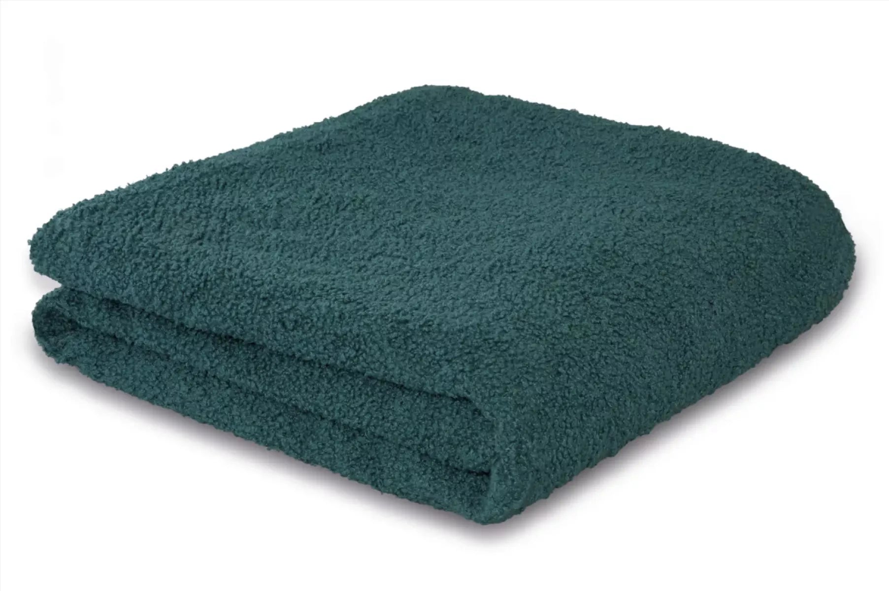 Biederlack Teddy plaid - Petrol