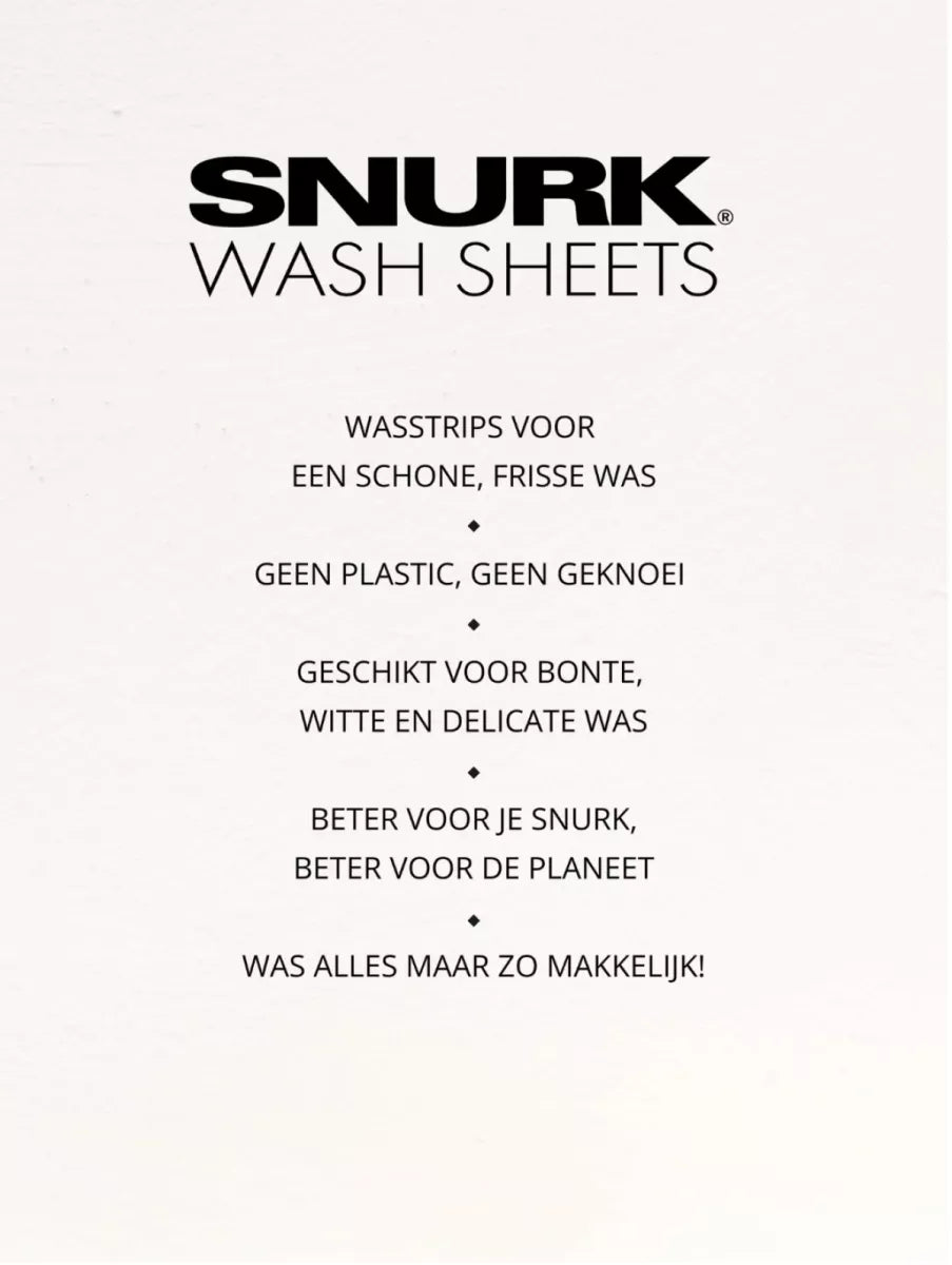 Snurk Wash sheets
