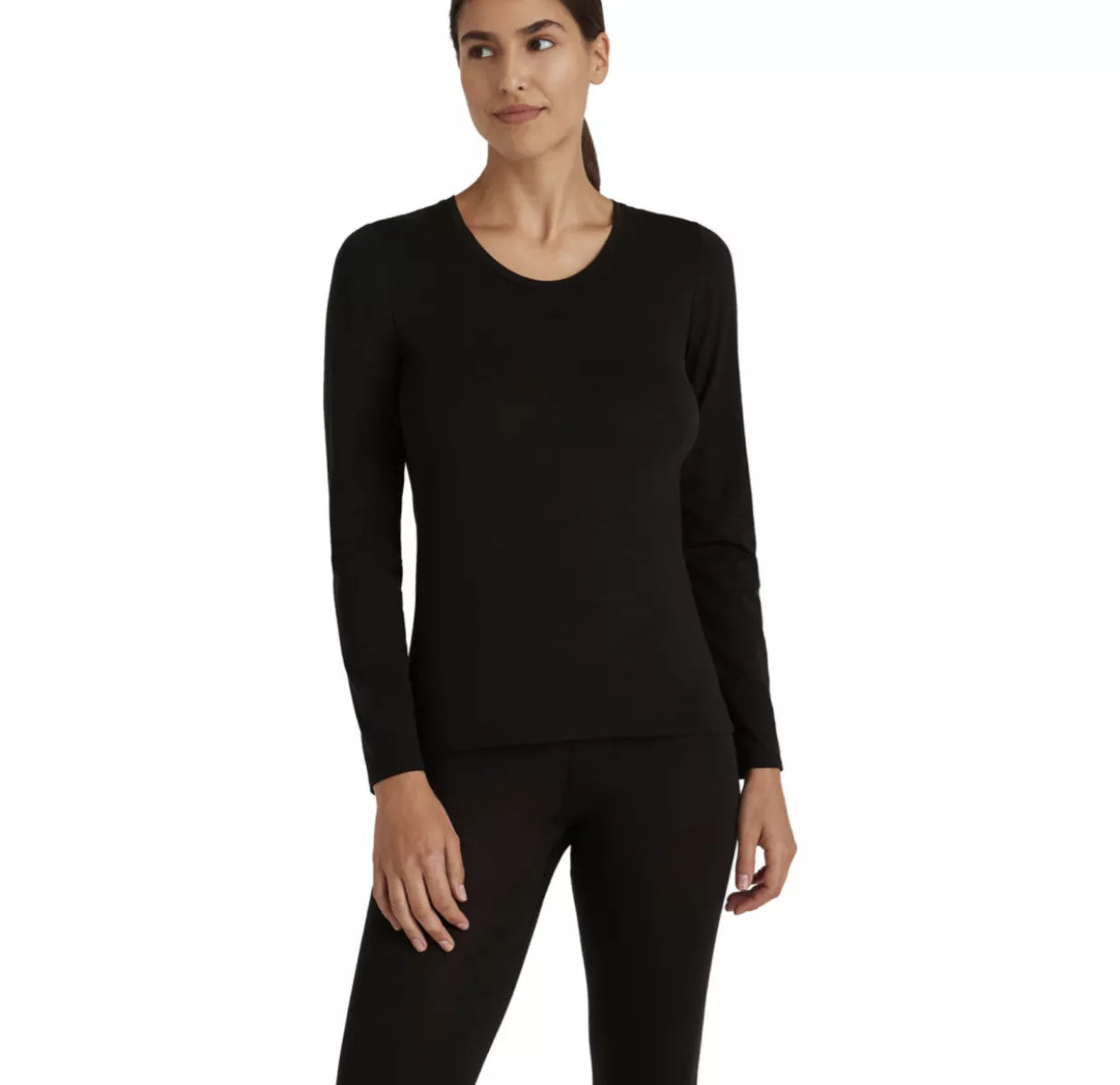 Falke T-shirt lange mouw Merinowol Lyocell