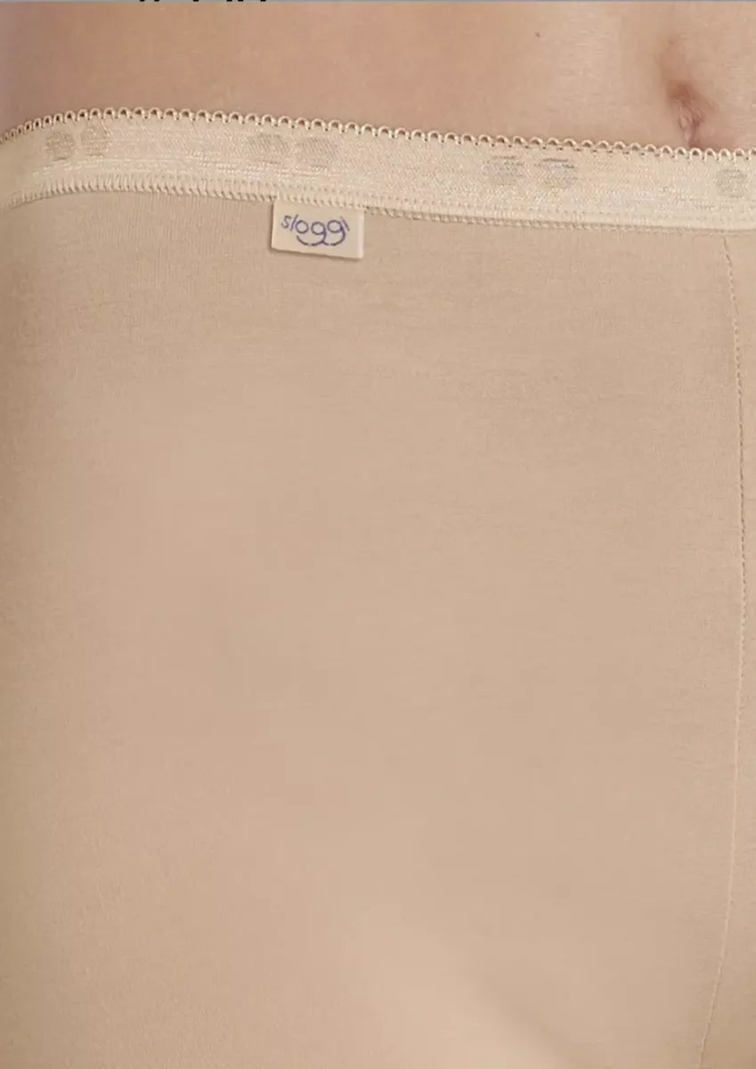 Sloggi Short Lang - Huidskleur