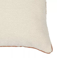 Casamance Sierkussen - Chroma Wolwit