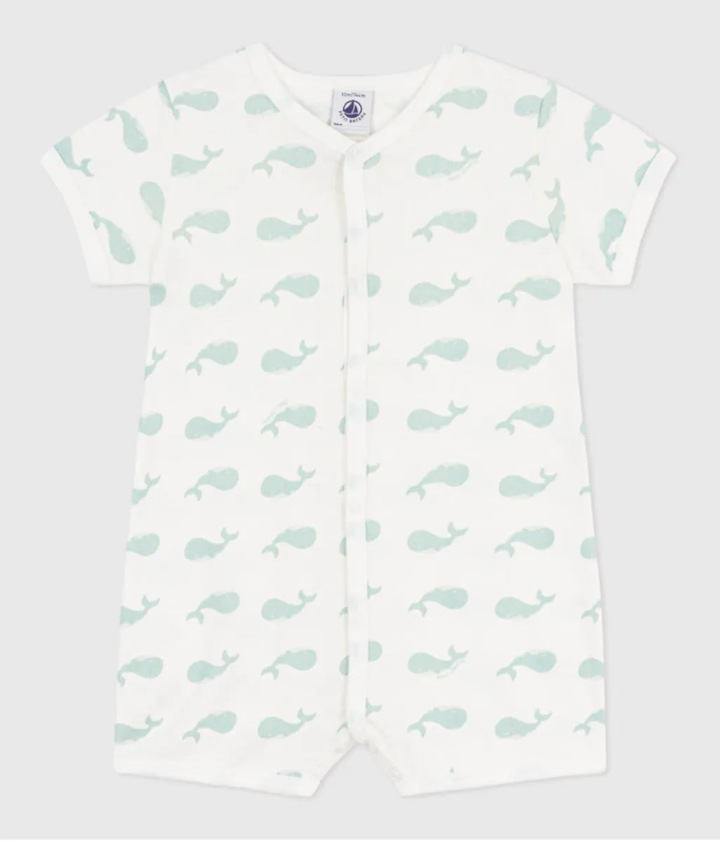 Petit Bateau Pyjama - Walvisjes