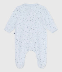 Petit Bateau Pyjama - Lichtblauw/Sterretjes