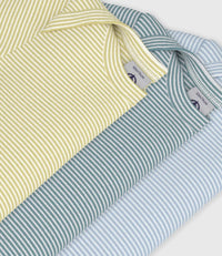 Petit Bateau Bodies per 3 - Fijne streepjes