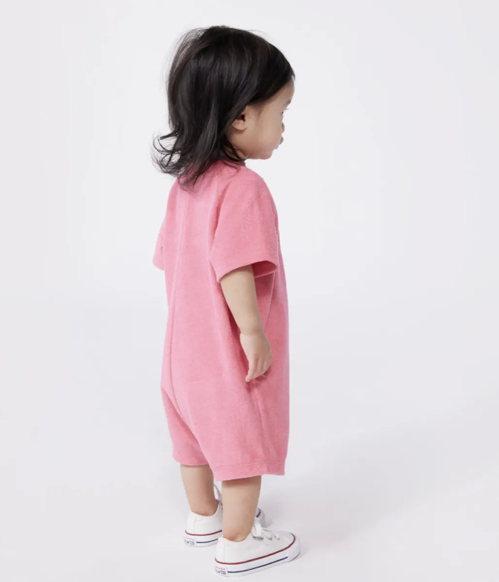 Petit Bateau Pyjama/playwear in badstof - Pink