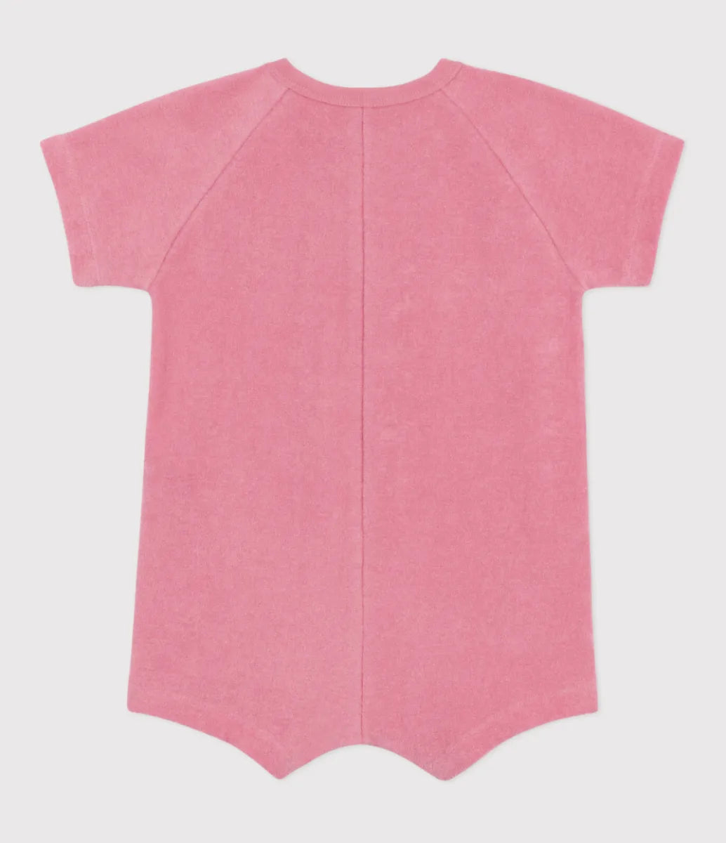 Petit Bateau Pyjama/playwear in badstof - Pink